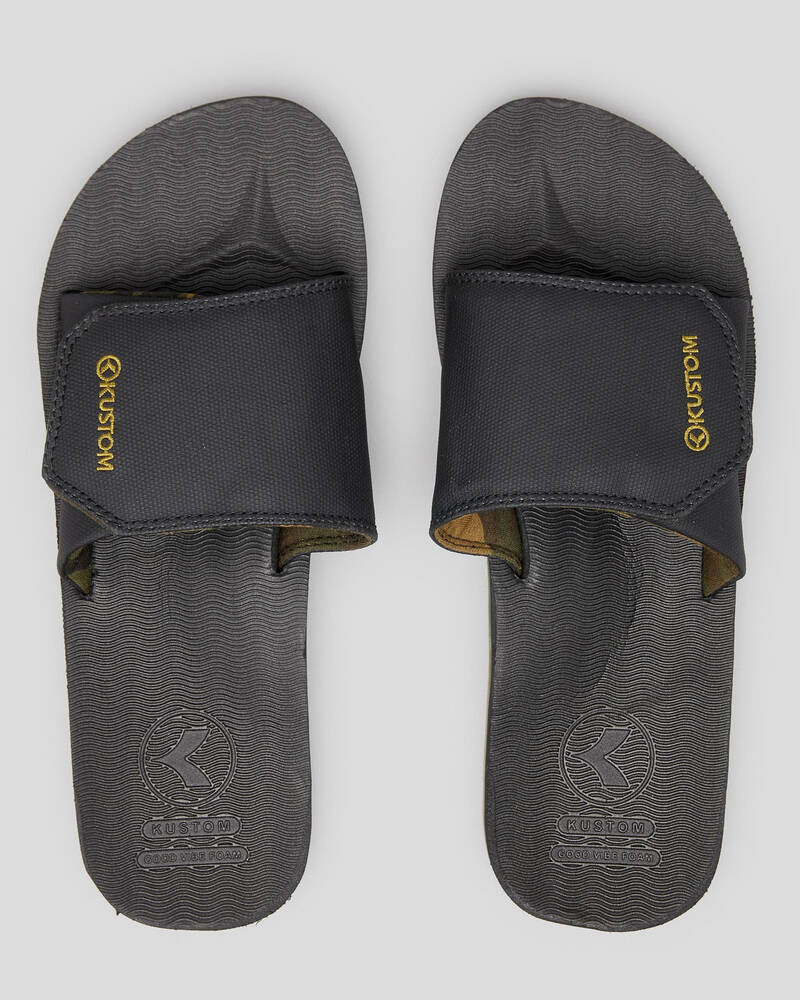Kustom Burleigh Slides for Mens