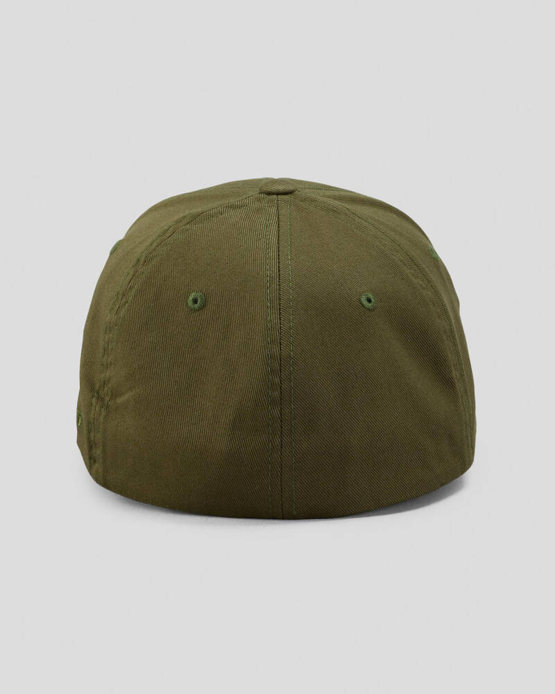 Shop Flexfit Perma Curve Cap In Olive - Fast Shipping & Easy Returns ...
