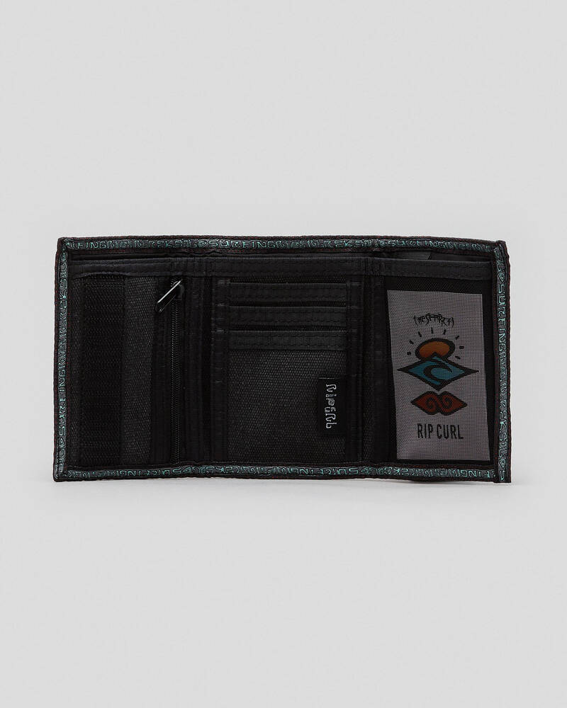 Rip Curl Solid Rock Surf Trifold Wallet for Mens