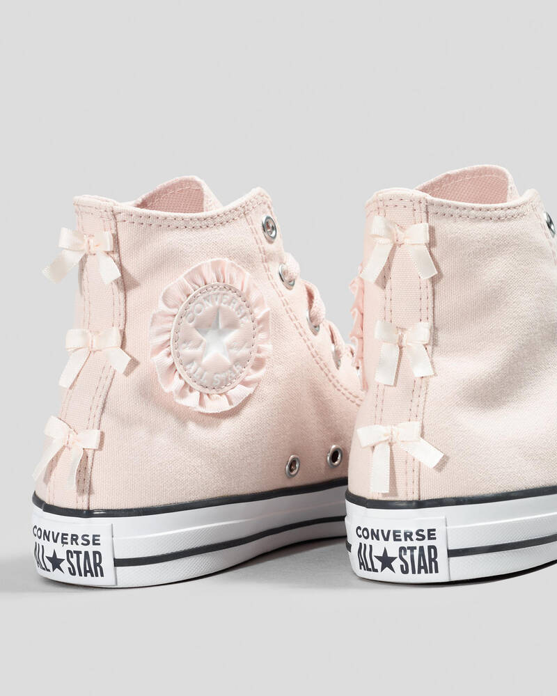 Converse Teen Girls' Chuck Taylor All Star Ruffles & Bows Shoes for Womens