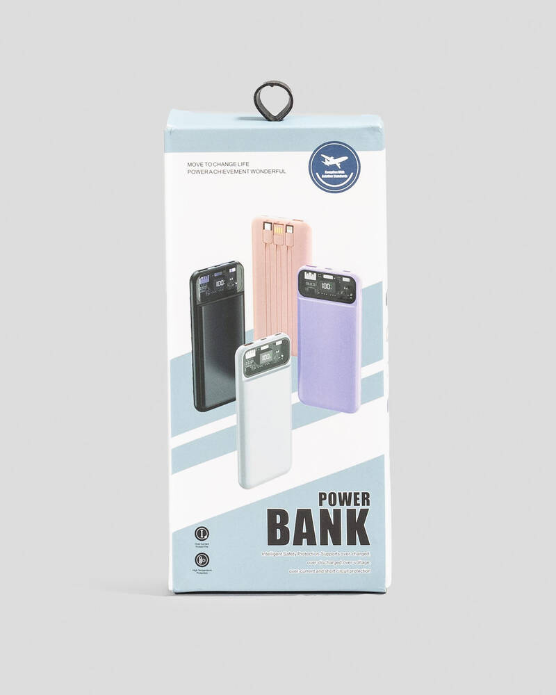 Get It Now 3 in 1 Portable Power Bank Charger for Unisex