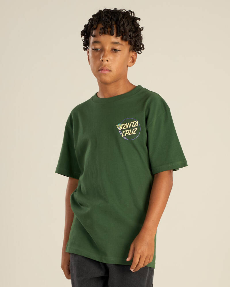 Santa Cruz Boys' Winkowski Dope Planet 2 Dot T-Shirt for Mens