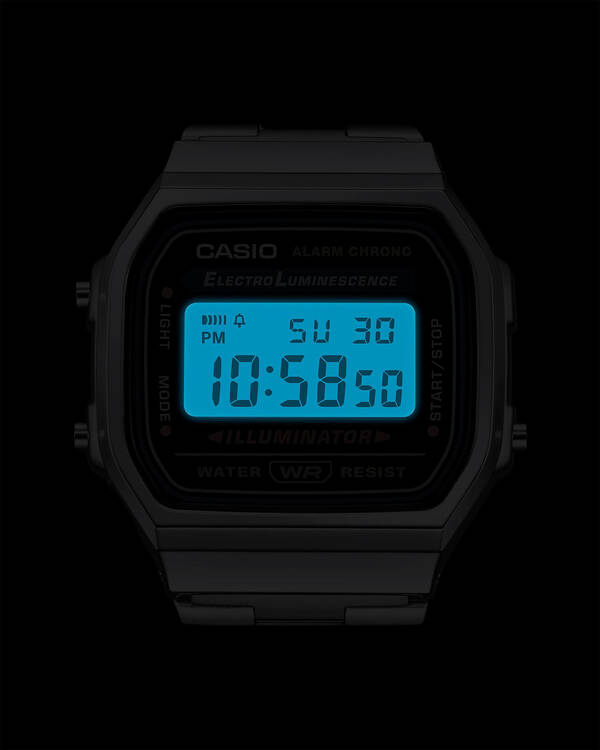 Casio A168WA-1W Vintage Watch for Mens