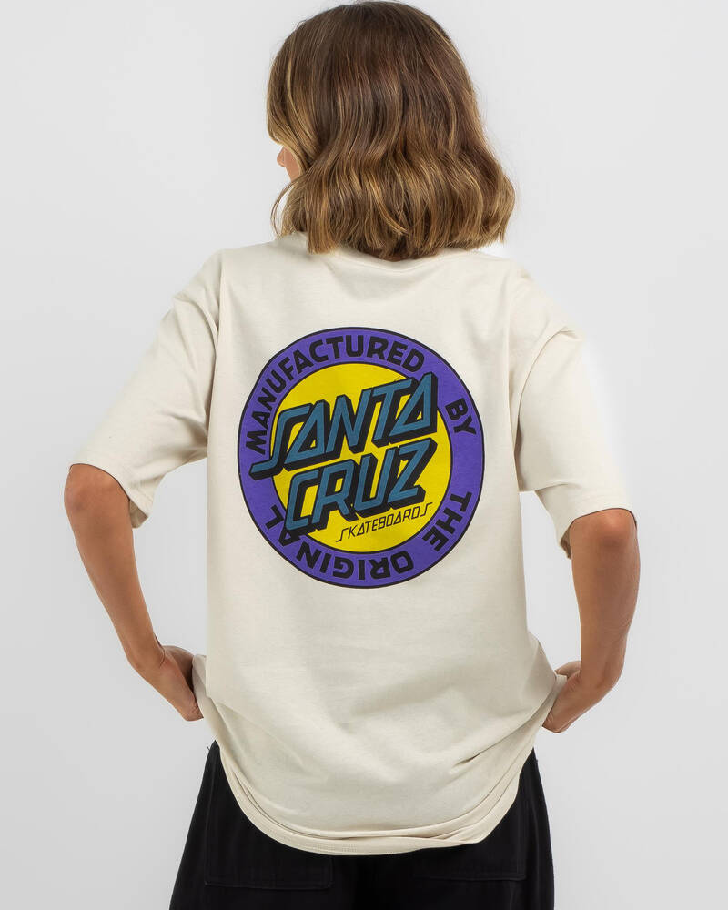 Santa Cruz MFG Dot Retro T-Shirt for Womens
