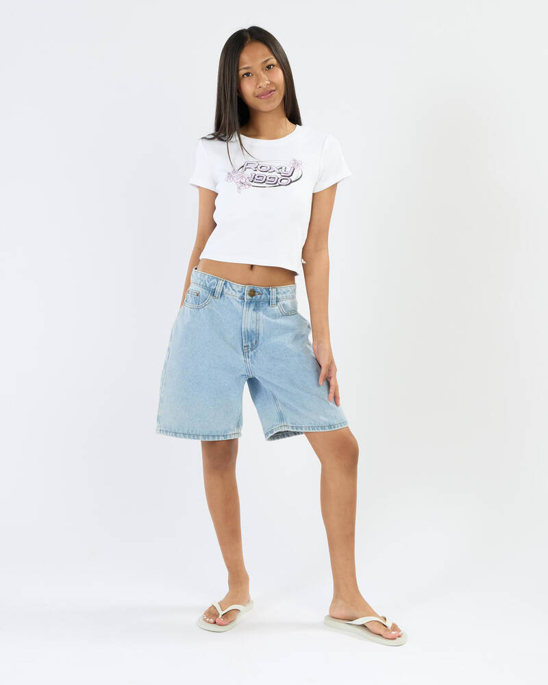 Roxy Girls' Baby One More Time T-Shirt for Womens