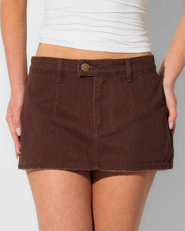 Solene Denim Skort