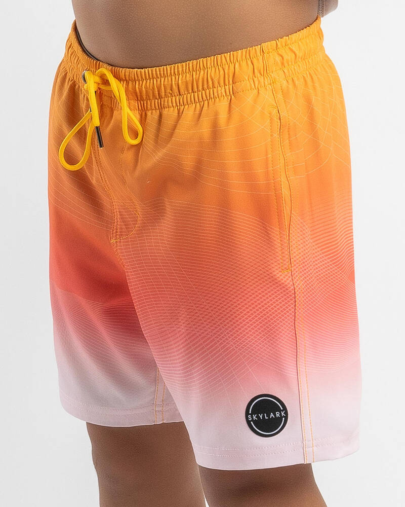 Skylark Boys' Detection Elastic Waist Shorts for Mens