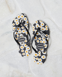 Havaianas Slim Daisy Caitii Thongs for Womens image number null