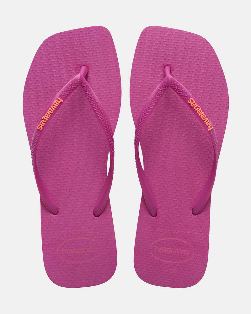 Havaianas Slim Square Thongs for Womens