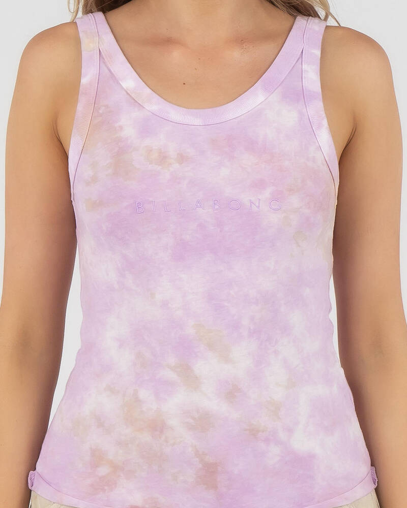 Billabong Bluesday Tie Dye Tank Top for Womens