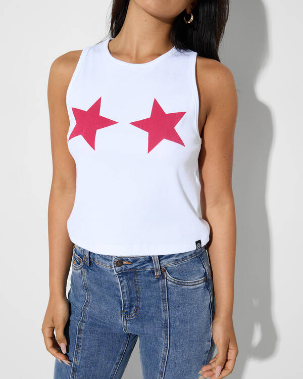 Ringers Western All Star Rib Tank for Womens