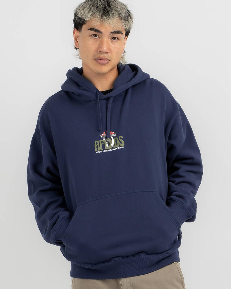 Afends Let It Grow Hooded Sweatshirt for Mens