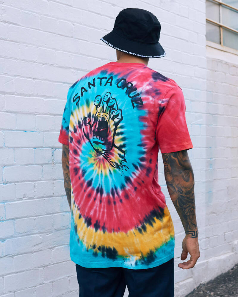 Santa Cruz Arched Hand T-Shirt for Mens