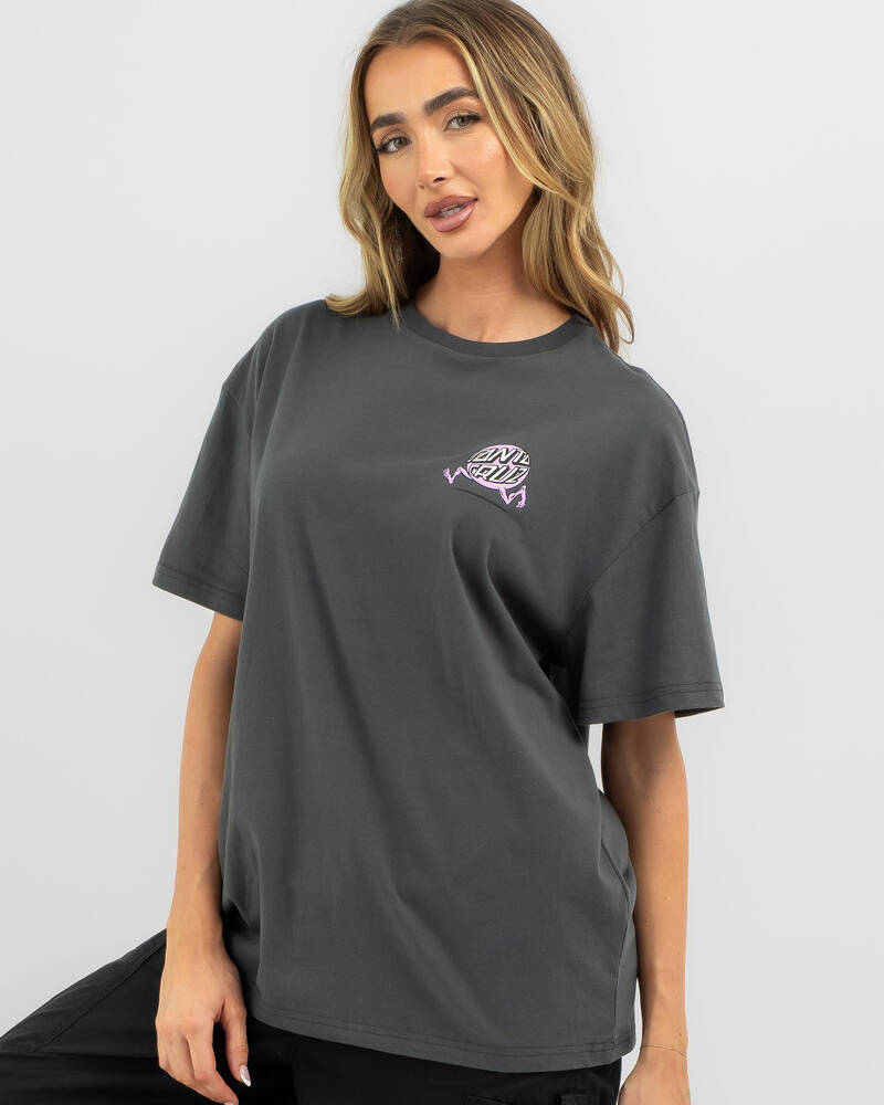Santa Cruz Oversized Toxic Wasteland T-Shirt for Womens