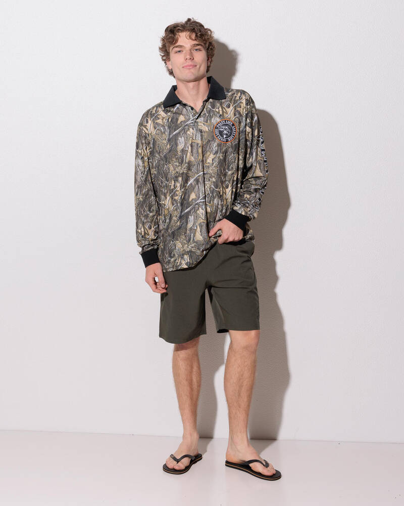Salty Life Whirlwind Elastic Waist Shorts for Mens
