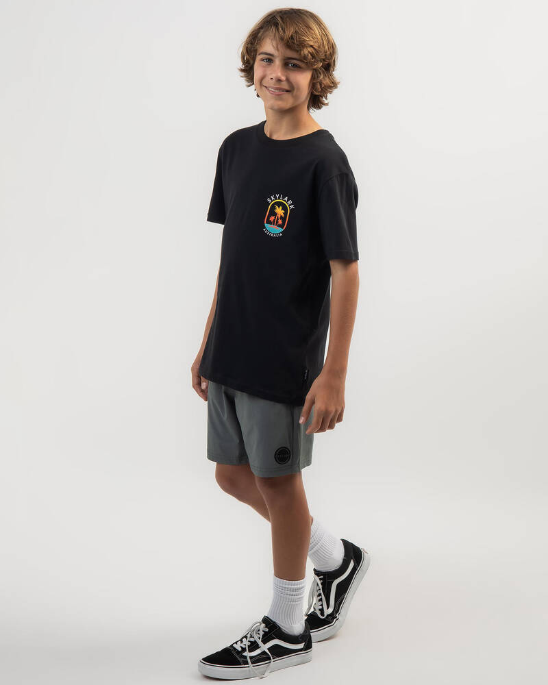 Skylark Boys' Tropical Sunsets T-Shirt for Mens