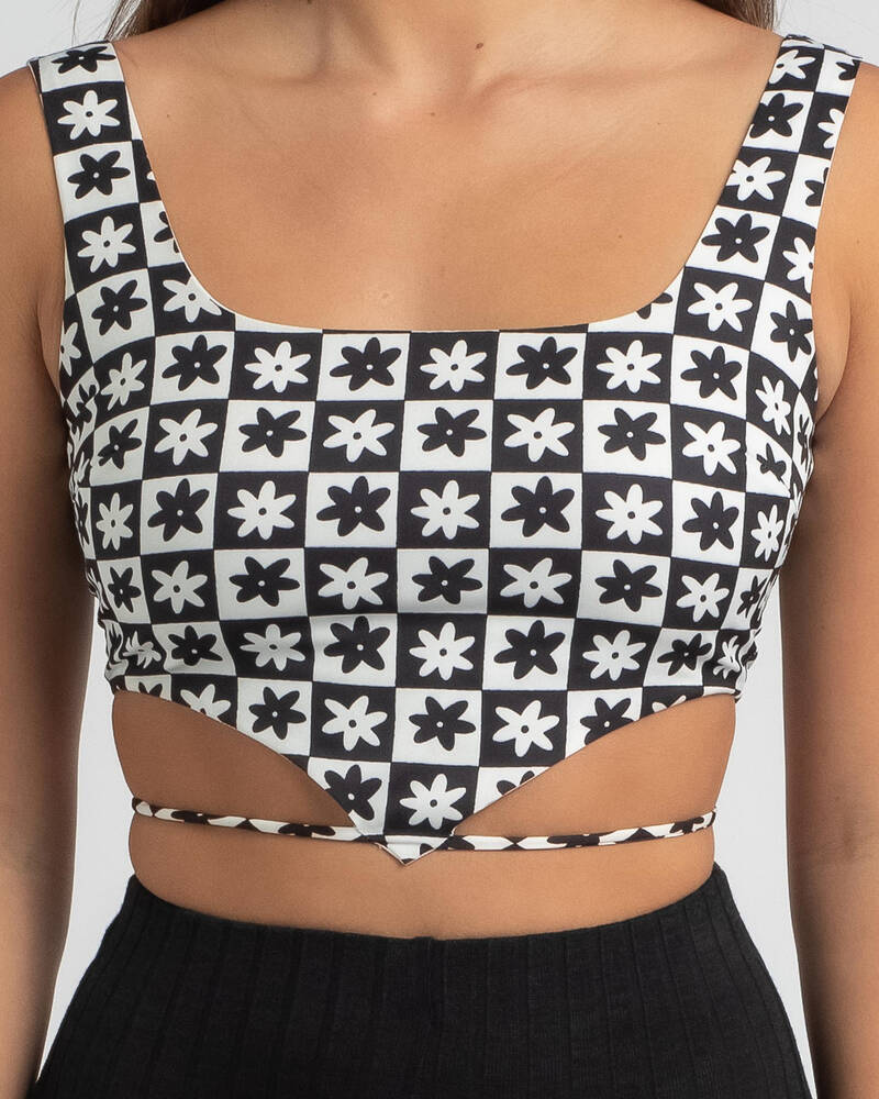 Ava And Ever Twistie Top for Womens