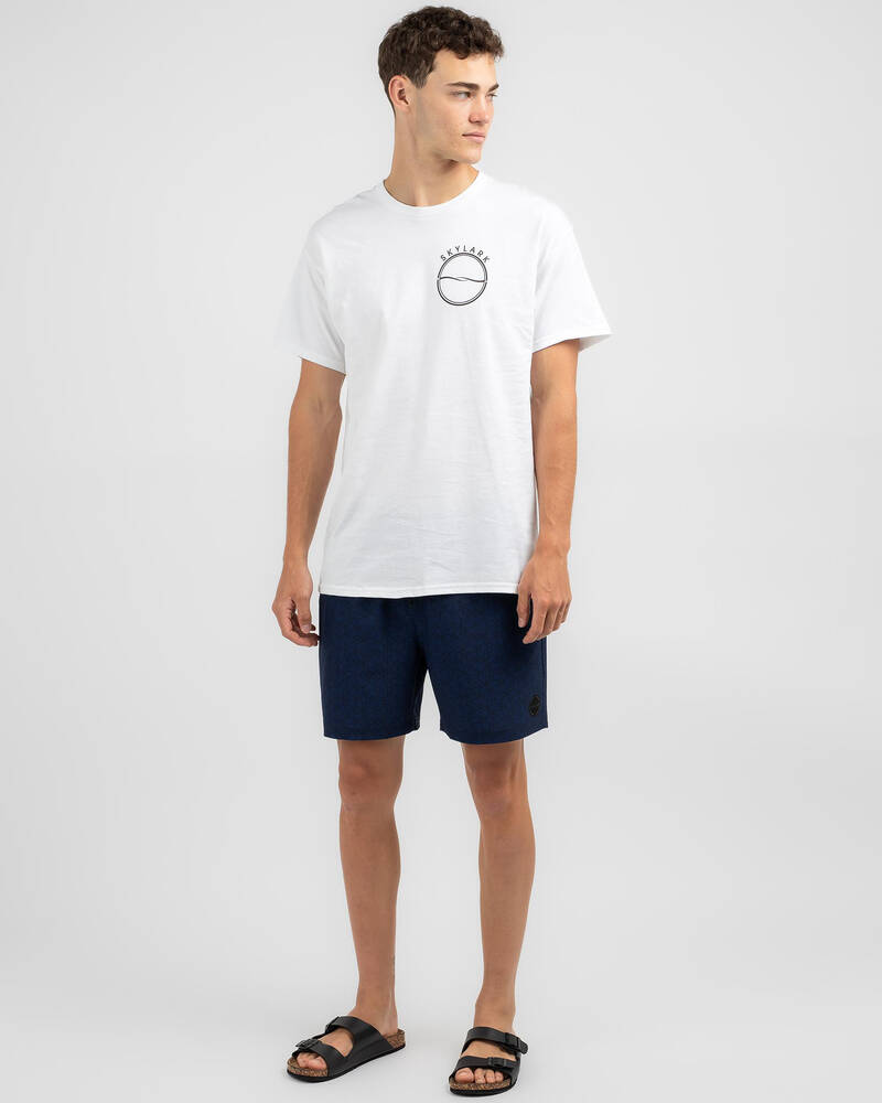 Skylark Horizon Elastic Waist Shorts for Mens