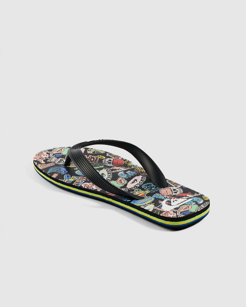 Quiksilver Boys' Moncata Art Thongs for Mens