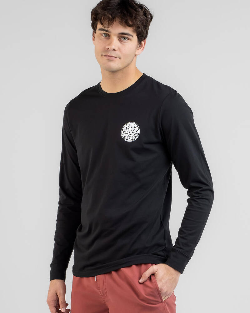 Rip Curl Icons Of Surf Long Sleeve Rash Vest for Mens