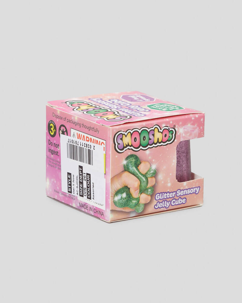 Get It Now Glitter Sensory Jelly Cube Toy for Womens