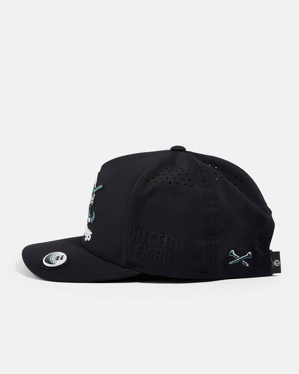 The Mad Hueys Hittin Fk All Flexfit 110A Golf Cap for Mens