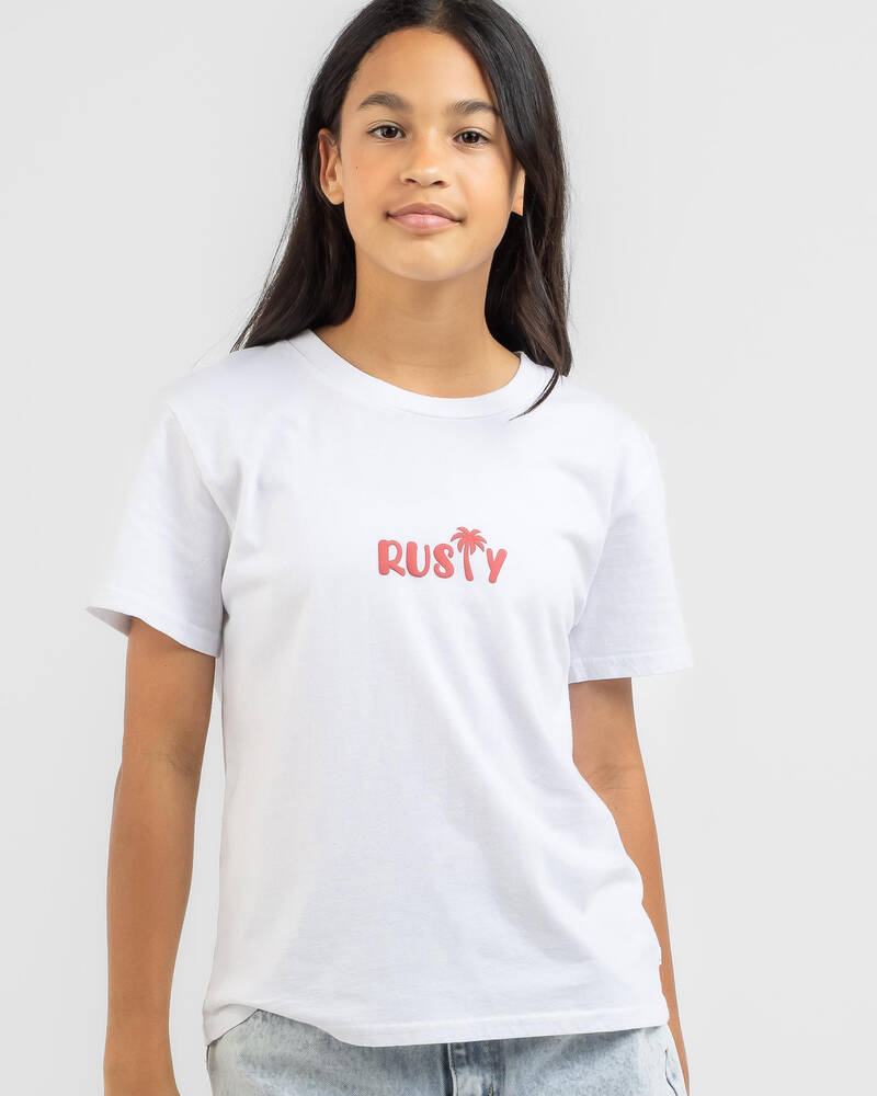 Rusty Girls' Palm T-Shirt for Womens