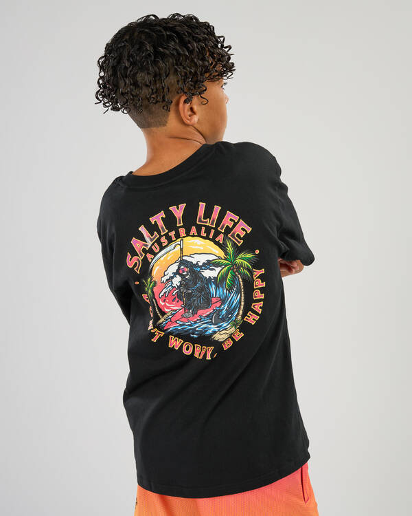 Salty Life Boys' Great Vibes T-Shirt for Mens