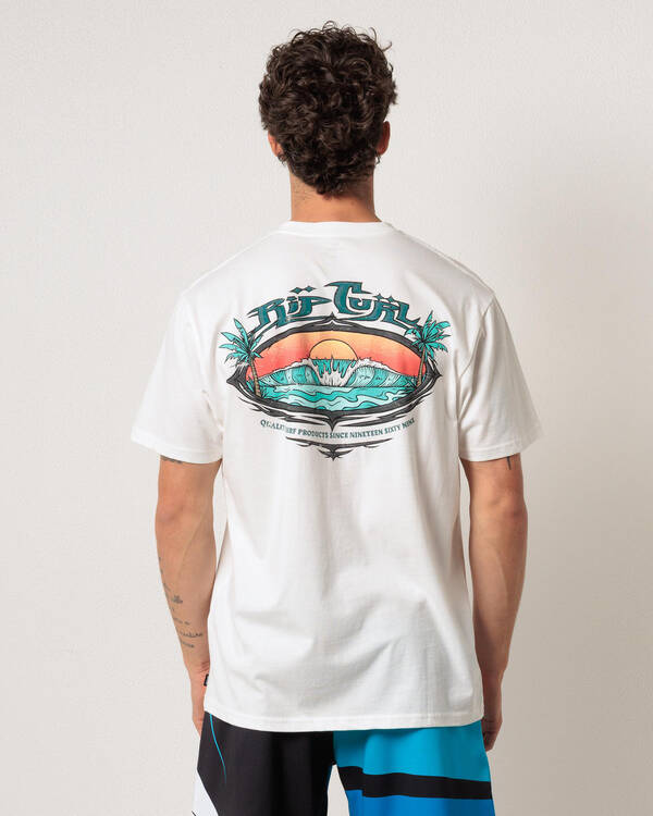 Rip Curl Hazed And Tubed T-Shirt for Mens