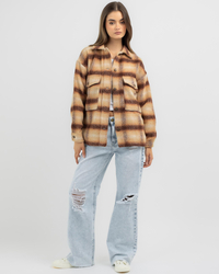 Billabong Surf Check Shacket for Womens image number null