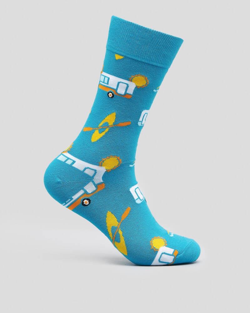 FOOT-IES Beach Camp Socks for Mens