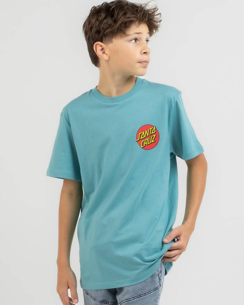 Santa Cruz Boys' Classic Dot T-Shirt for Mens