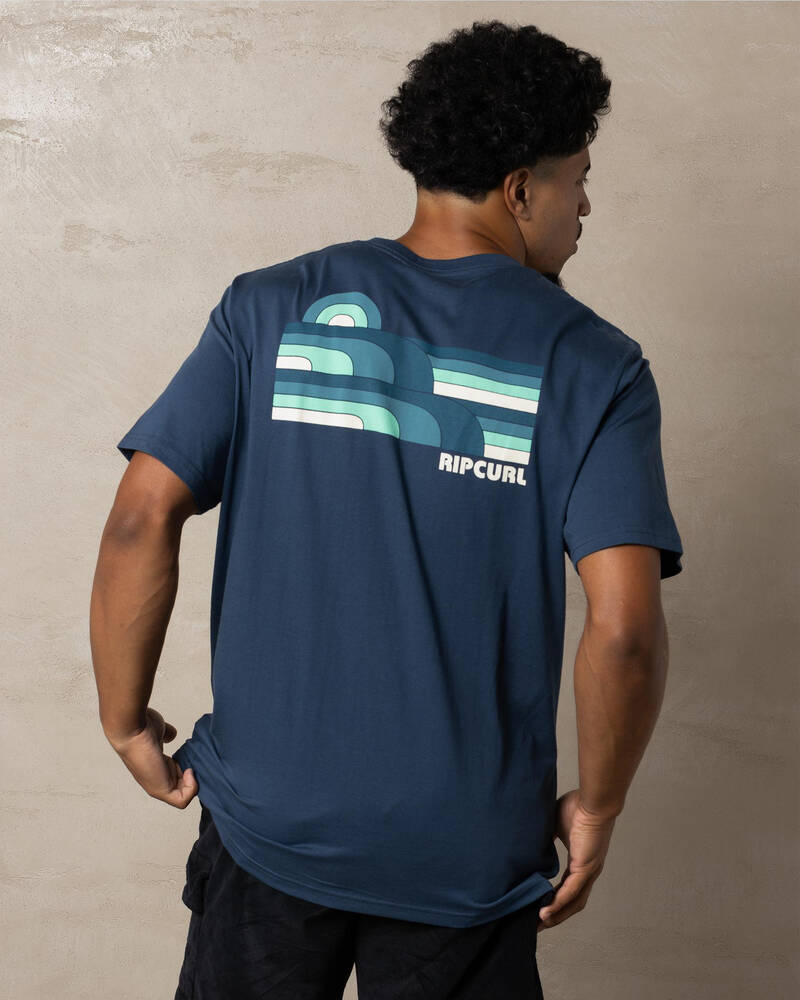 Rip Curl Surf Revival Line Up T-Shirt for Mens