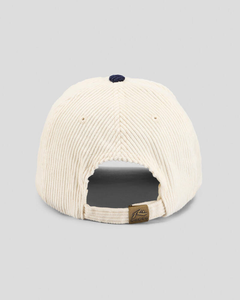 Rusty Orbit Cord Six Panel Cap for Mens