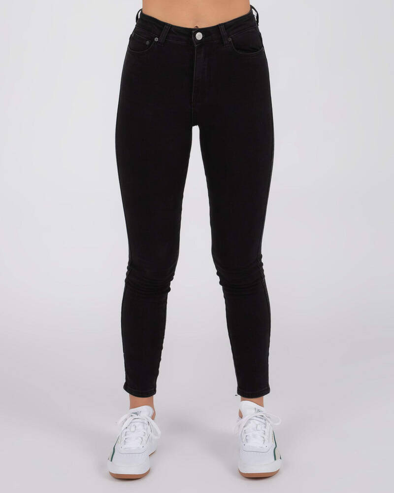 Ziggy Denim Swizzle Sticks Jeans In Black Spice City Beach Australia