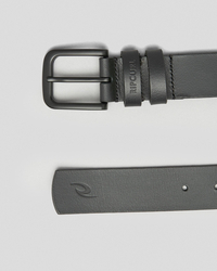 Rip Curl Cut Down Leather Belt for Mens image number null