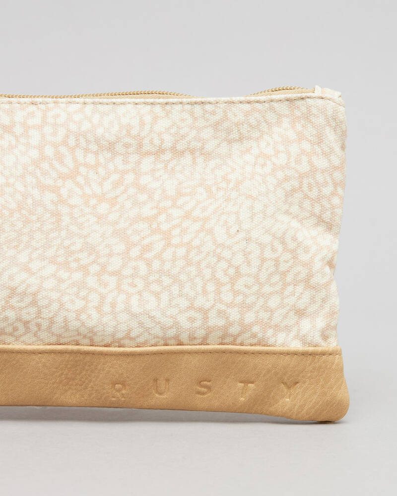 Rusty Paradise Small Pencil Case for Womens