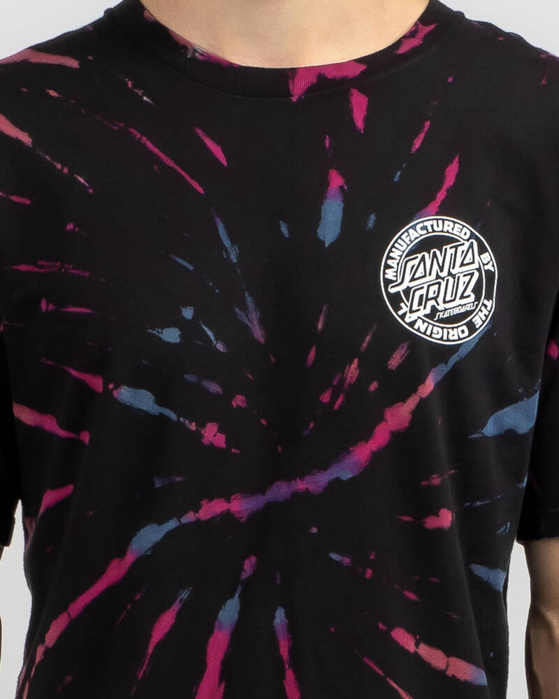 Santa Cruz MFG Dot Tie Dye T-Shirt for Mens