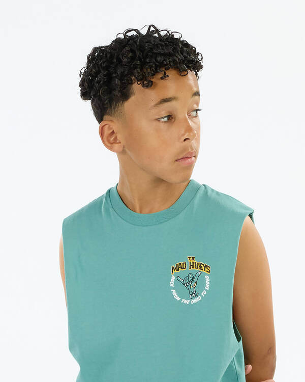 The Mad Hueys Boys' Shred Dead Muscle Tank for Mens