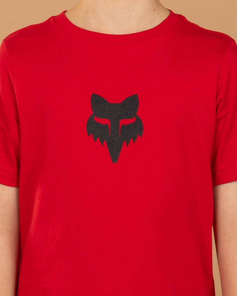 Fox Boys' Fox Head T-Shirt for Mens