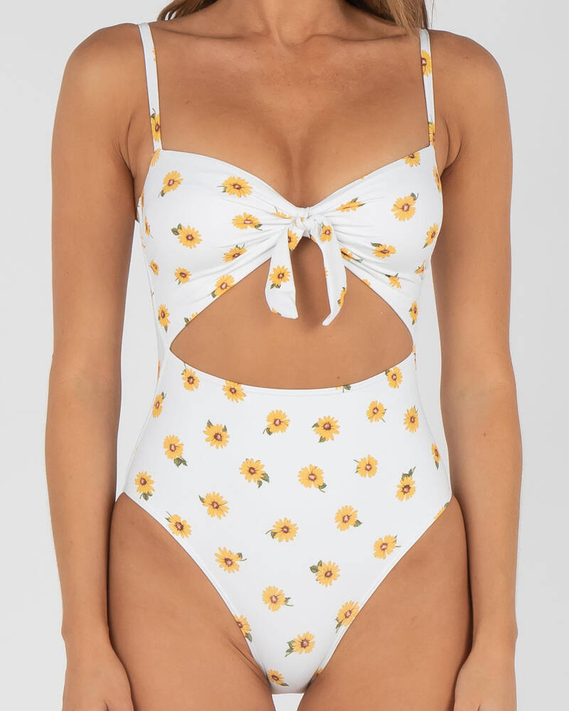 Kaiami Sunflower One Piece Swimsuit for Womens