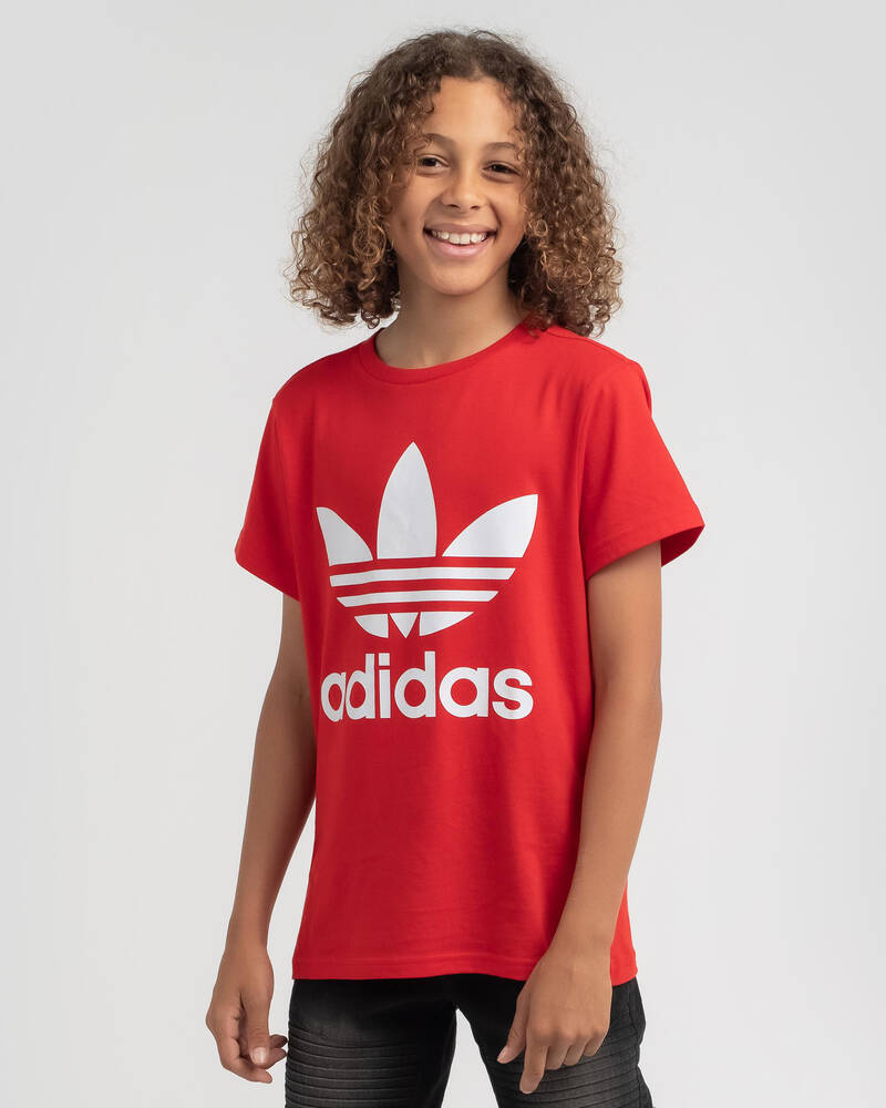 adidas Boys' Trefoil T-Shirt for Mens