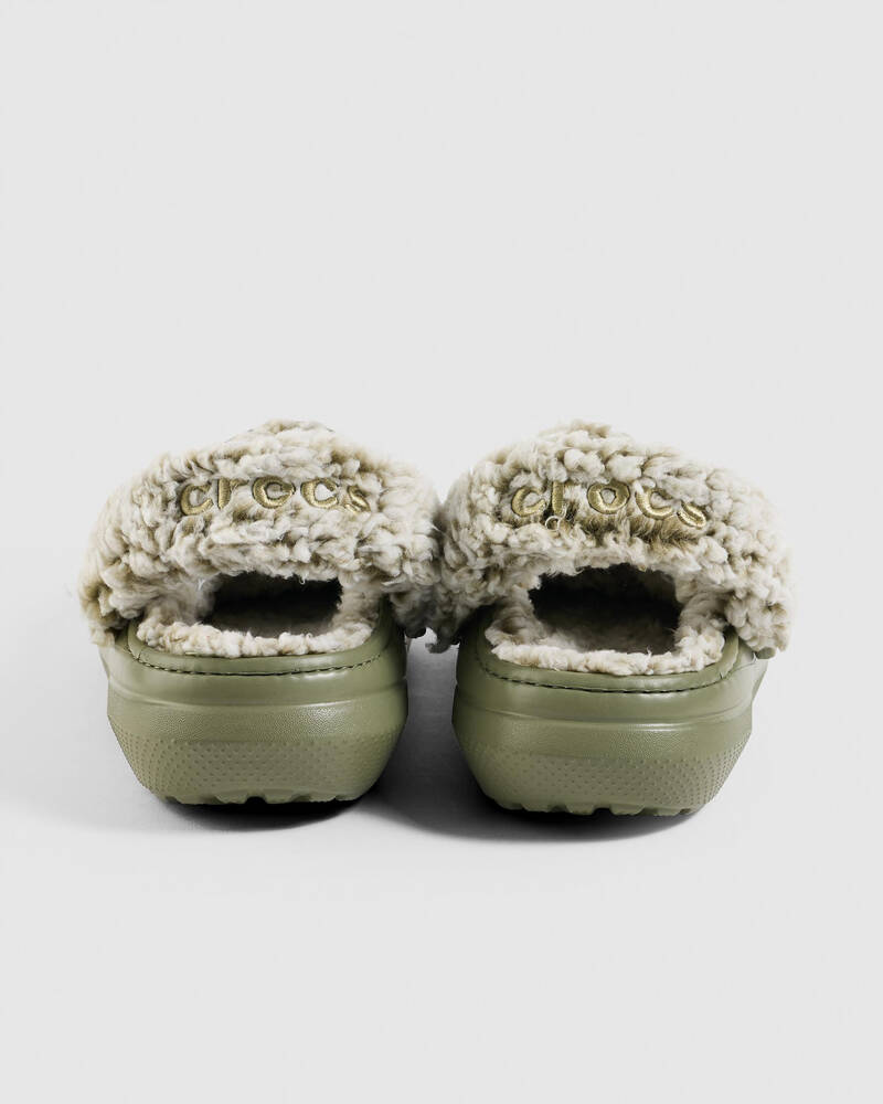 Crocs Classic Fleece Lines Clogs for Mens image number null