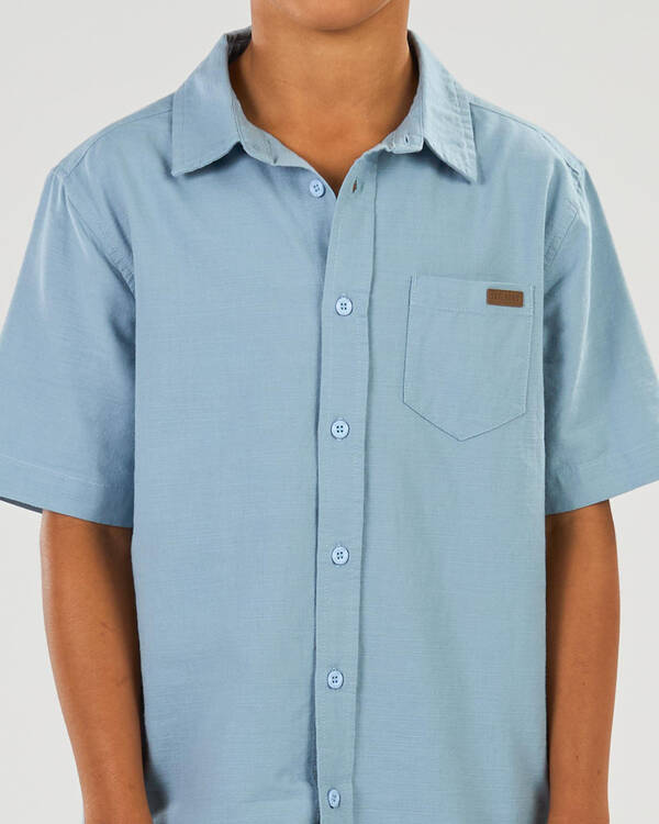 Skylark Boys' Integral Short Sleeve Shirt for Mens