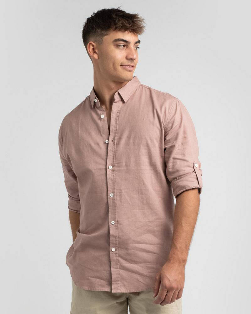 Skylark Hemp Long Sleeve Shirt for Mens