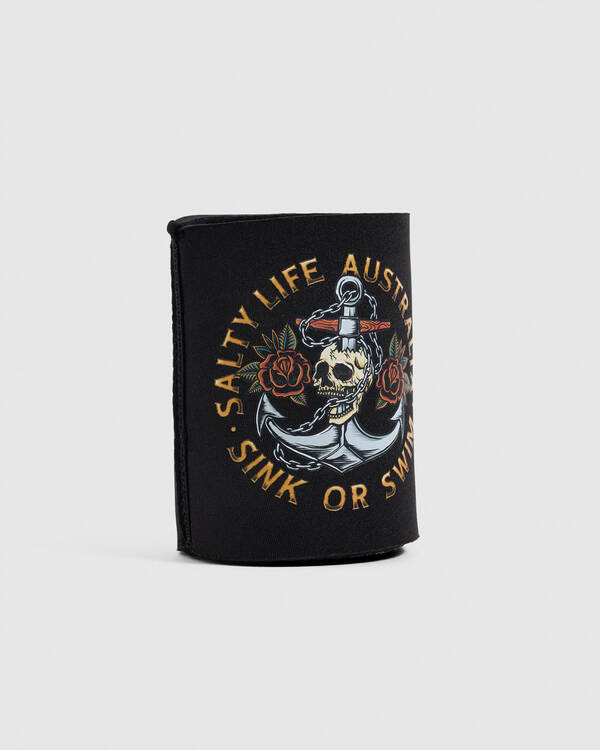 Salty Life Sink or Swim Stubby Cooler for Mens