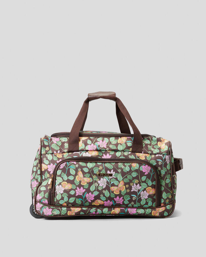 Mooloola Angelina Small Wheeled Travel Bag for Womens