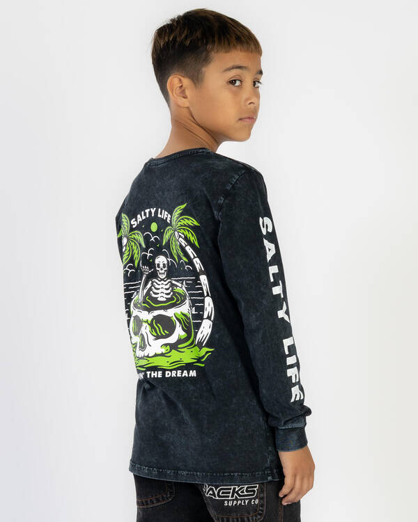 Boys' Shaka And Relax Long Sleeve T-Shirt