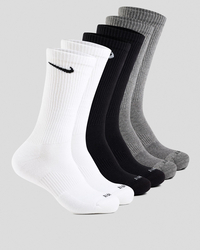 Nike Everyday Plus Cushioned Socks 6 Pack for Mens image number null