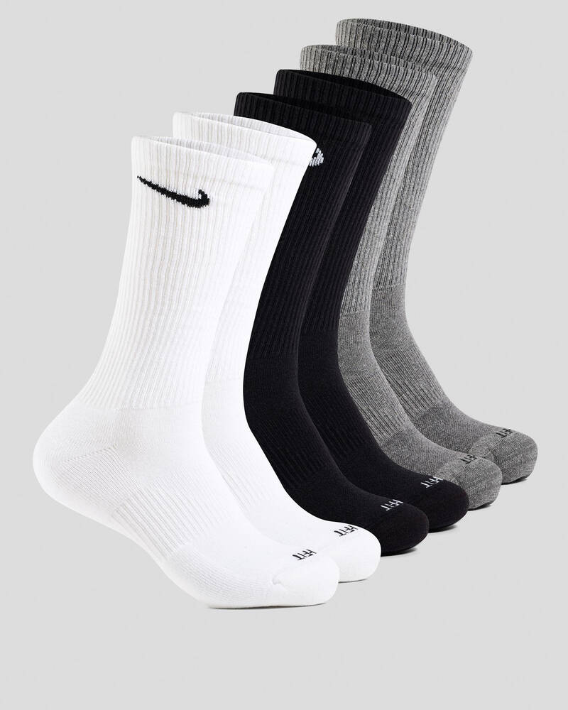 Nike Everyday Plus Cushioned Socks 6 Pack for Mens